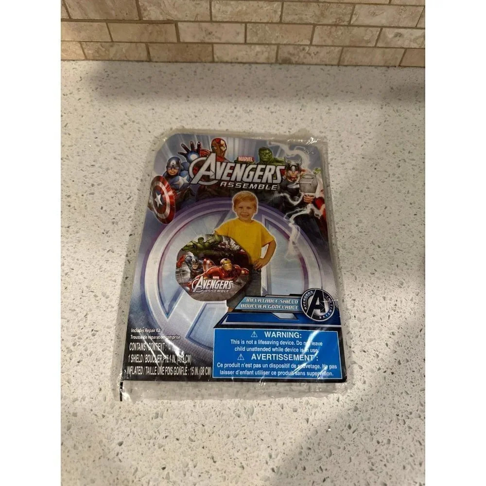 Brand new ULTIMATE AVENGERS INFLATABLE SHEILD bk